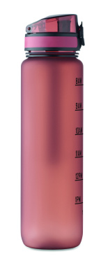 Logo trade business gifts image of: Sports water bottle RPET 1L