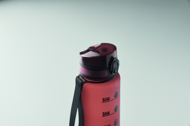 Logo trade promotional gift photo of: Sports water bottle RPET 1L