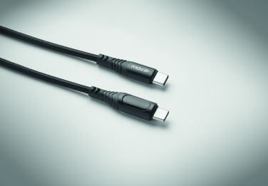 Logotrade promotional giveaway picture of: 100W charging cable type-C