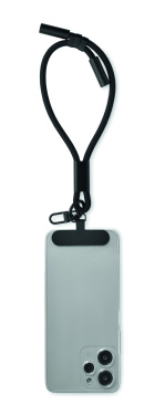 Logo trade promotional giveaways image of: Charging phone wrist strap 60W
