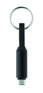 Logo trade promotional gifts picture of: 60W charging cable keyring
