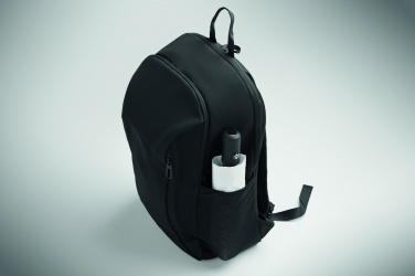 Logo trade advertising product photo of: 15" soft PU laptop backpack