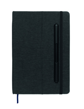 Logotrade promotional merchandise picture of: A5 notebook with phone holder
