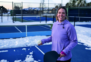 Logo trade promotional merchandise picture of: Pickle ball paddle set