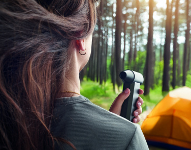 Logo trade promotional merchandise photo of: Portable turbo fan