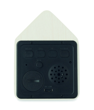 Logotrade promotional giveaway image of: MDF cuckoo alarm clock