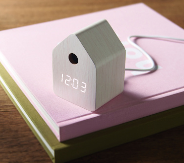 Logo trade promotional products picture of: MDF cuckoo alarm clock