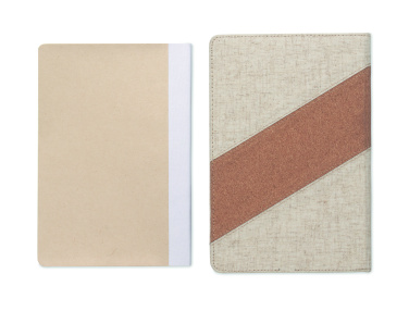 Logotrade promotional giveaway image of: A5 notebook with 15W charger