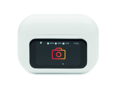 Logo trade business gift photo of: ABS TWS earbuds