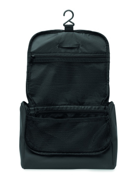 Logotrade promotional gift image of: Cosmetic hanging bag in PU