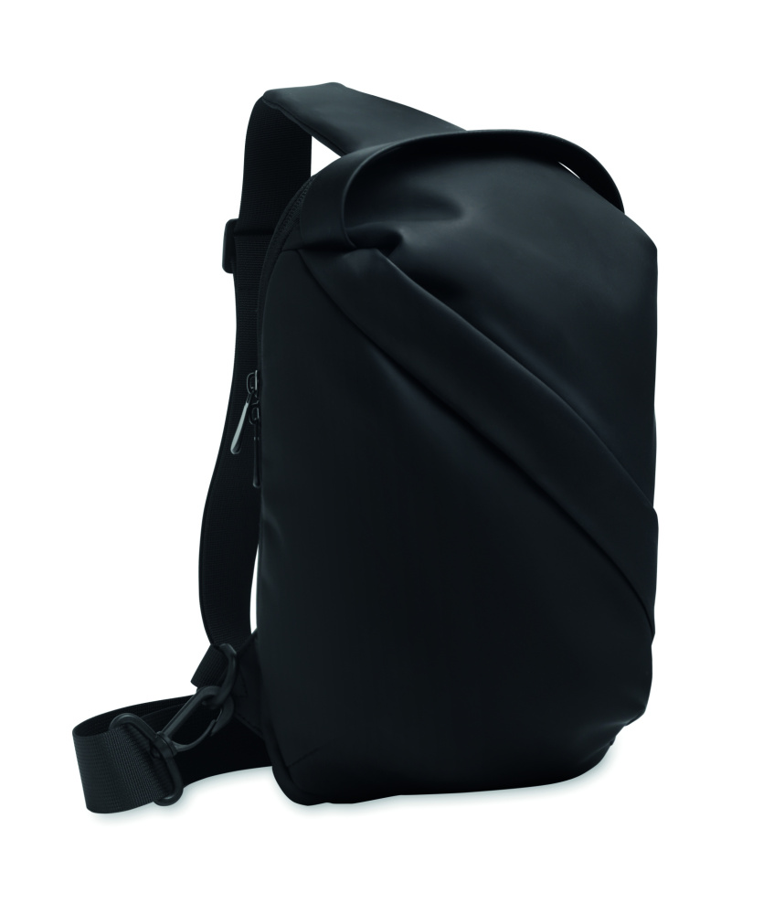 Logo trade promotional gifts picture of: Cross chest bag in soft PU