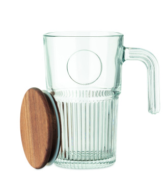 Logotrade promotional gift image of: Glass mug 450ml