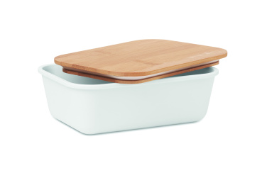 Logo trade advertising products picture of: Lunch box with bamboo lid