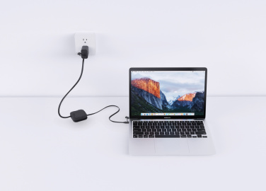 Logo trade promotional merchandise photo of: Urban Vitamin San Jose 100W stand with retractable cable