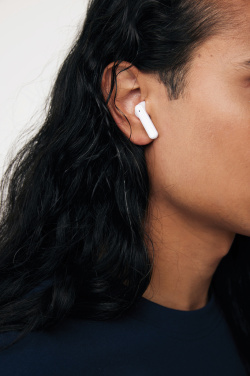 Logotrade promotional item image of: Tunevo RCS recycled plastic wireless earbuds