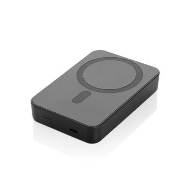 Logo trade business gift photo of: Amporia RCS recycled plastic 10.000mAh magnetic powerbank