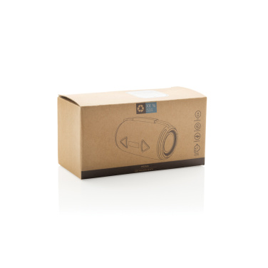 Logotrade advertising product picture of: Prisma RCS recycled plastic IPX 4 waterpoof 16W speaker