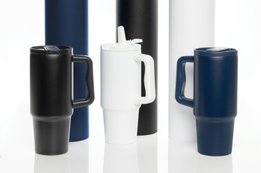 Logo trade promotional products picture of: Embrace Leakproof RCS recycled stainless steel tumbler 900ml