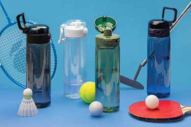 Logo trade advertising products image of: SipnLock RCS RPET Leakproof sports water bottle 800ML