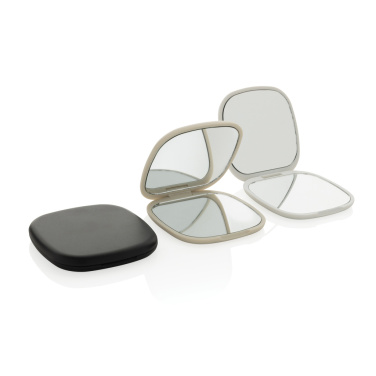 Logo trade promotional gifts picture of: Reflecta RCS recycled plastic make-up mirror
