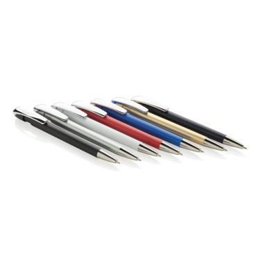 Logotrade promotional item picture of: Glide GRS certified R-ABS Metal Clip Pen