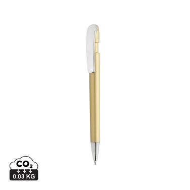 Logotrade advertising products photo of: Glide GRS certified R-ABS Metal Clip Pen