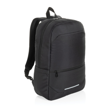 Logo trade corporate gifts image of: CityPack AWARE™ RPET Business 15.6 inch laptop backpack