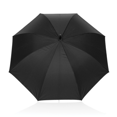 Logotrade promotional merchandise image of: Swiss Peak Vero Aware™ RPET 25” umbrella w luxe handle