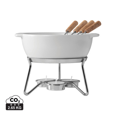 Logo trade promotional merchandise picture of: BOSKA Cheese Fondue Set Party - 750 ml