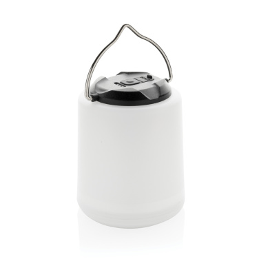 Logotrade advertising product image of: Limio RCS recycled plastic portable re-chargeable table lamp