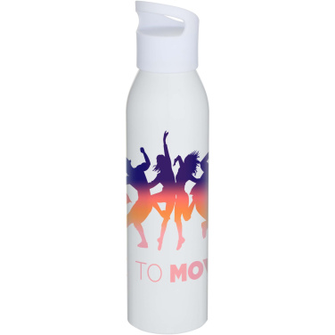 Logo trade promotional product photo of: Sky 650 ml RCS recycled single wall stainless steel water bottle