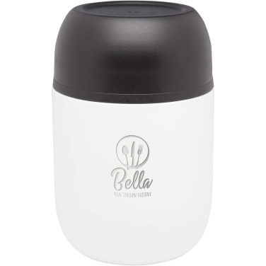 Logo trade promotional items image of: Supo 480 ml double-walled recycled stainless steel lunch pot