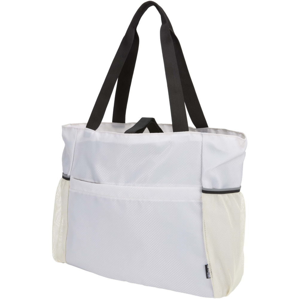 Logo trade promotional merchandise picture of: Nomad GRS recycled yoga tote bag 18L