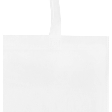 Logotrade promotional merchandise picture of: EcoSeal GRS recycled nonwoven convention tote bag 6L