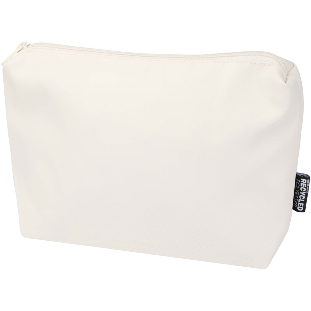 Logotrade promotional item picture of: Trip Aware™ recycled travel toiletry pouch 2L