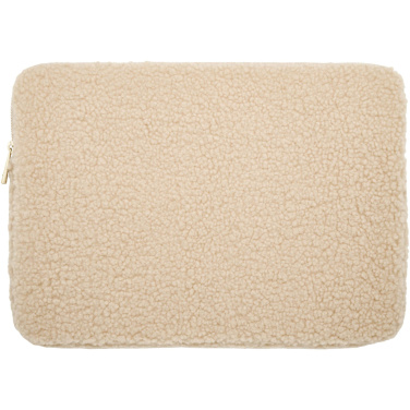 Logo trade advertising products picture of: Bear 13" GRS recycled sherpa laptop sleeve 2L
