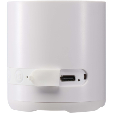 Logo trade promotional merchandise image of: Hunor 3W recycled plastic wireless speaker