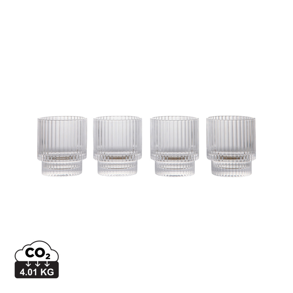 Logotrade promotional item image of: VINGA York tumbler, 4 pcs set