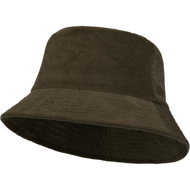 Logo trade promotional item photo of: Howson recycled corduroy sun hat