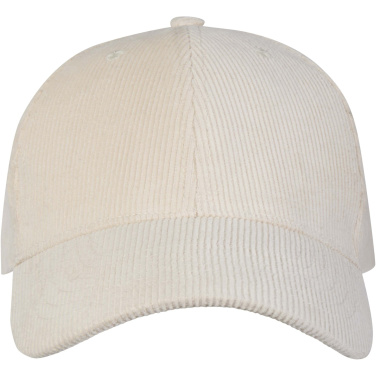 Logotrade promotional giveaway image of: Hutton 6 panel recycled corduroy cap