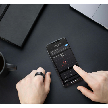 Logo trade corporate gifts picture of: Prixton Orbyt smart ring