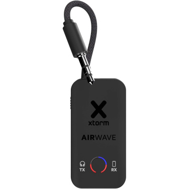 Logo trade promotional merchandise image of: Xtorm XAWBT01 AirWave wireless audio adapter