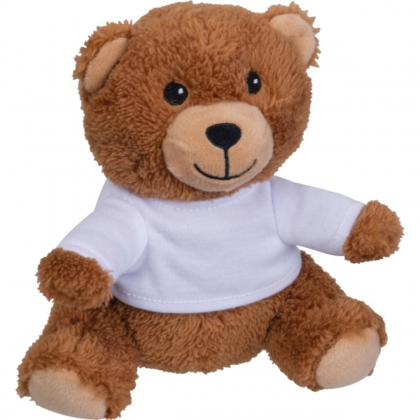 Logotrade promotional merchandise image of: Plush teddy bear HELSINKI