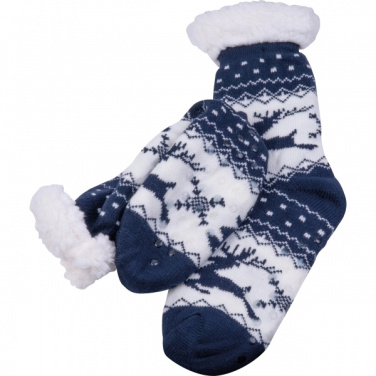 Logo trade corporate gifts image of: Christmas socks NATAL