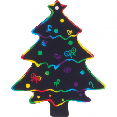 Logo trade promotional product photo of: Scratch-off Christmas ornaments SOUTH POLE