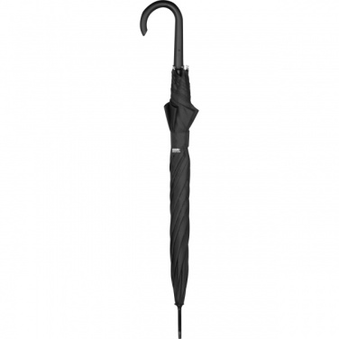 Logo trade promotional gifts image of: Automatic storm umbrella RPET ATHENS