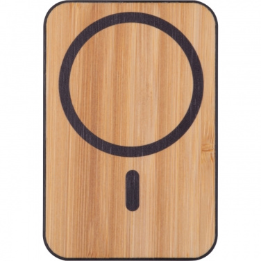 Logotrade promotional gift image of: Wireless power bank 5 000 mAh CAIRO