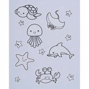 Logo trade promotional merchandise photo of: Watercoloring Book ANGERS