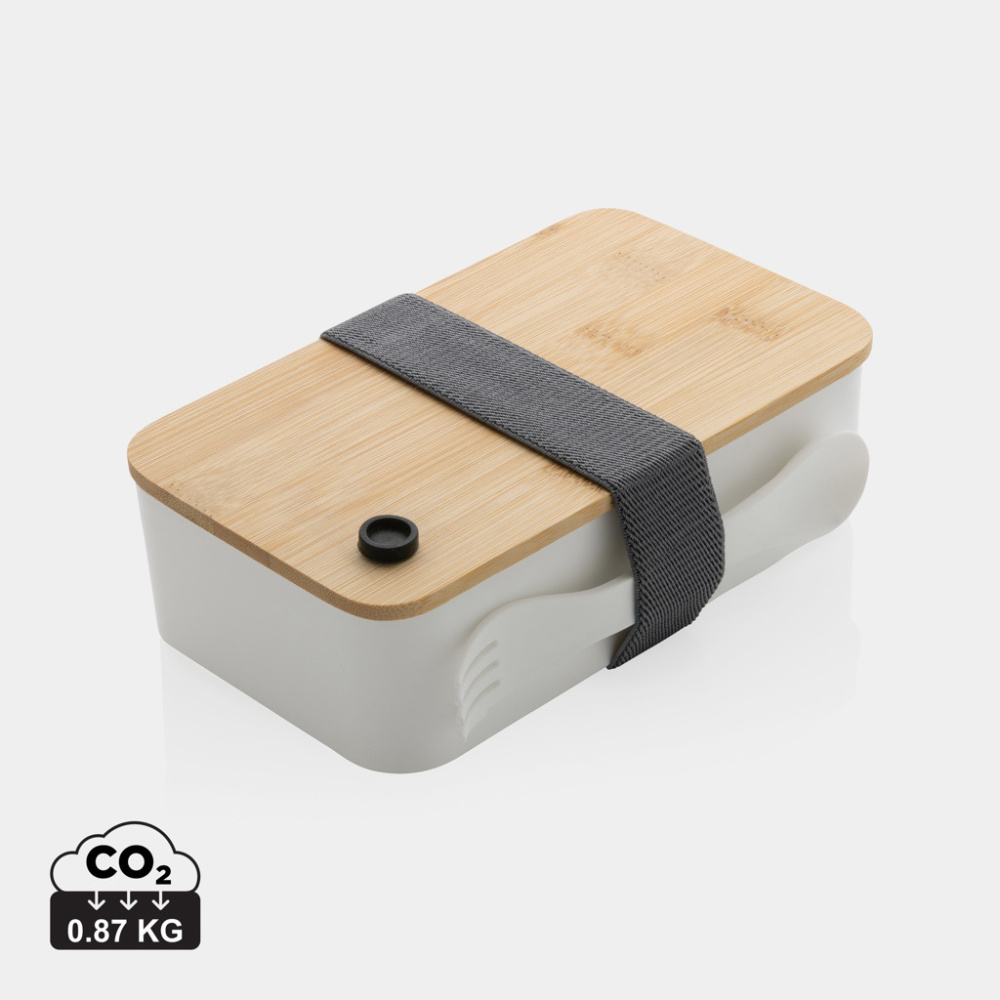 Logotrade corporate gift image of: RCS RPP lunchbox with bamboo lid