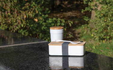 Logo trade corporate gifts picture of: RCS RPP lunchbox with bamboo lid